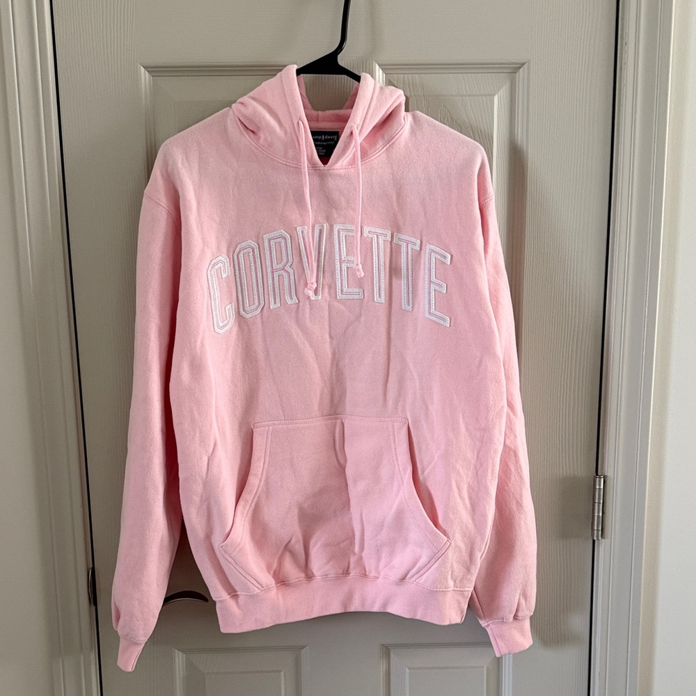Corvette Pink Hoodie for Women